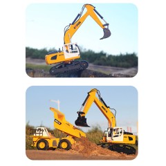 EXCAVADORA RC 6CH 1/24 HUINA