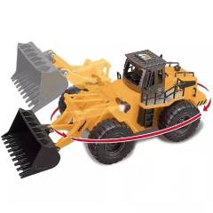 RETROEXCAVADORA BULLDOZER 1520 RC HUINA 1/18