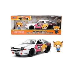 Coche con figura AGRETSUKO - 1986 Toyota Trueno AE86 1:24