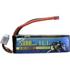 Batería Li-Po 11.1V 5000MAH 50C (T-Dean)