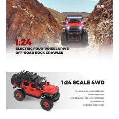 Crawler Jeep Wrangler 1/24 RTR 2428 Wltoys