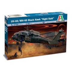 Helicoptero UH - 60 / MH - 60 Black Hawk "Night Raid" 1/48 Italeri