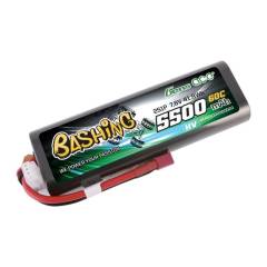 Batería lipo 2S 7.6V 5500MAH 60C T-Dean formato stick