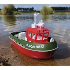 Barco Remolcador Tugboat 686 RTR 1/72 2.4GHZ Negro