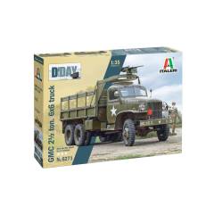 MILITARY VEHICLE 1/35 GMC 2 1/2 Ton. 6x6 Truck "D-Day 80° Annive