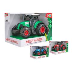 Tractor con luces y sonido Pull back