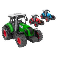 Tractor con luces y sonido Pull back