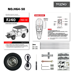 Toyota Land Cruiser FJ40 1/16 Crawler Amarillo