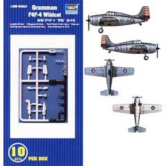 TRUMPETER 1:350 GRUMMAN F6F HELLCAT X (6PCS)