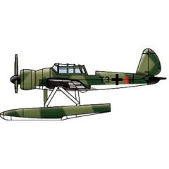 TRUMPETER 1:700 ARADO AR196 X (12PCS)