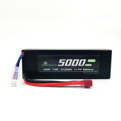 Batería LiPo 7,4V 5000MAH 50C Hardcase (T-Dean)