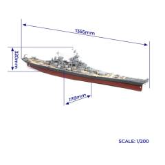 Maqueta Barco USS Missouri (BB-63) - OcCre