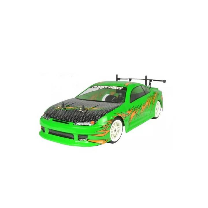 RH1025D-155G - COCHE DRIFT 1/10 BRUSHED X-RANGER BANZAI VERDE