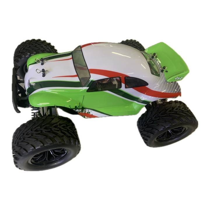 RH1011M-234 - MONSTER TRUCK MEGA SWORD BRUSHED 1/10 RTR VRX BEETLE VERDE/BLANCO