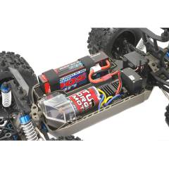 Monster truck Ramraider 1/10 Brushed Naranja/azul RTR