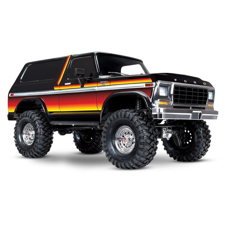 CRAWLER FORD BRONCO TRX-4 TRAXXAS SUNSET-ROJO