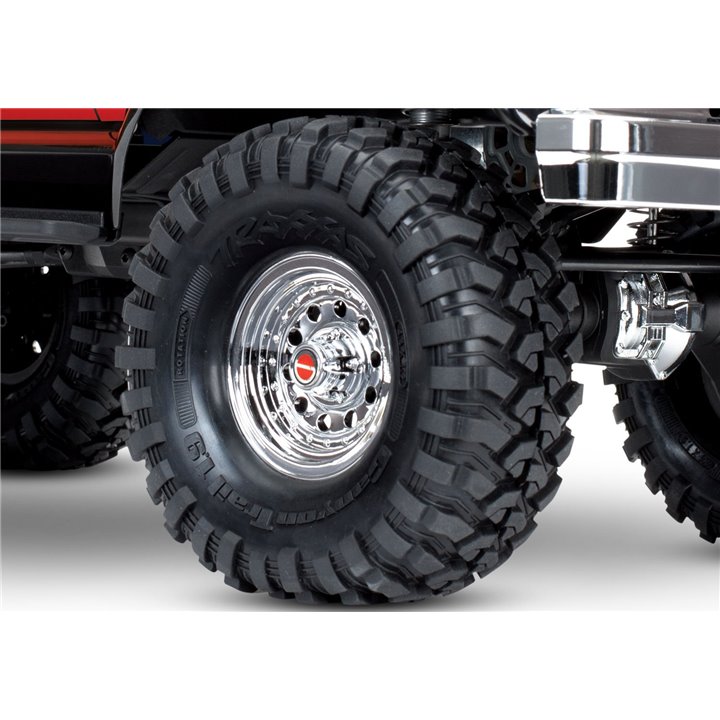 CRAWLER FORD BRONCO TRX-4 TRAXXAS SUNSET-ROJO