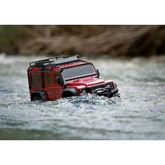 Land Rover Defender TRX-4 Clipless 1/10 rojo