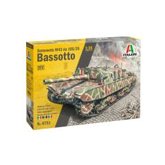 Tanque Semovente M43 DA 105/25 Bassatto 1/35 Italeri