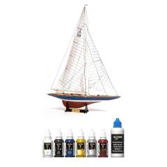 Barco de madera Occre Endeavour America's Cup 1/75 - OCCRE