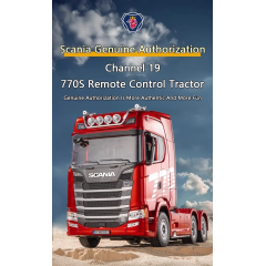 Camión Scania 770S V8 19ch 1/18 RTR Huina 1501