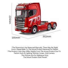 Camión Scania 770S V8 19ch 1/18 RTR Huina 1501