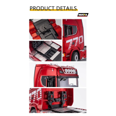 Camión Scania 770S V8 19ch 1/18 RTR Huina 1501