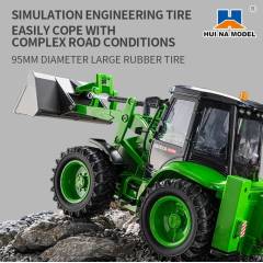 Excavadora doble pala bidireccional 1/14 9ch Huina 1579
