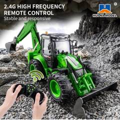 Excavadora doble pala bidireccional 1/14 9ch Huina 1579