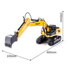 Excavadora 1/24 9ch Huina 13510