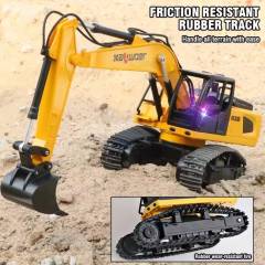 Excavadora 1/24 9ch Huina 13510
