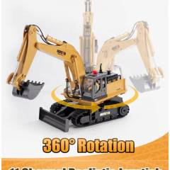 Excavadora 1/16 11CH Huina 1531