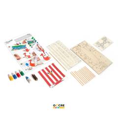 Maqueta barco Vikingo para niños Occre Fun