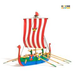 Maqueta barco Vikingo para niños Occre Fun