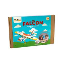 Maqueta avión Falcon para niños OcCre Fun
