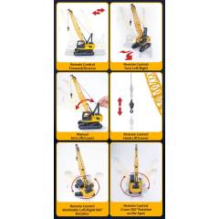 Grua 1/24 12ch Huina 13511