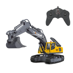 Excavadora 1/18 11ch Huina 13550