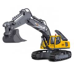 Excavadora 1/18 11ch Huina 13550