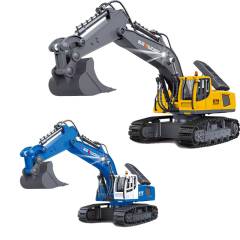 Excavadora 1/18 11ch Huina 13550
