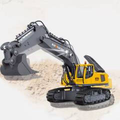 Excavadora 1/18 11ch Huina 13550