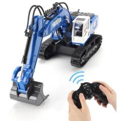 Excavadora 1/18 11ch Huina 13550