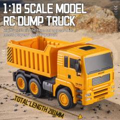 Camión volquete 6x4 1/18 6ch Huina 13553