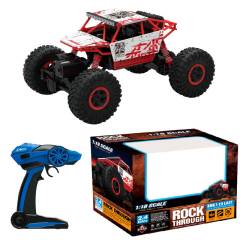 Crawler Rock Through 1/18 4WD Rojo