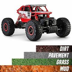 Crawler Rock Through 1/18 4WD Rojo