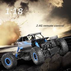Crawler Rock Through 1/18 4WD azul