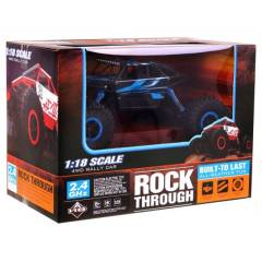 Crawler Rock Through 1/18 4WD azul