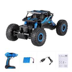 Crawler Rock Through 1/18 4WD azul