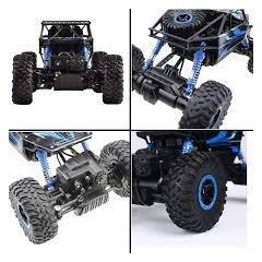 Crawler Rock Through 1/18 4WD azul