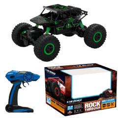 Crawler Rock Through 1/18 4WD verde