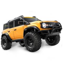 Bronco Wilderness 1/10 con winch, 2 velocidades y luces Amarillo